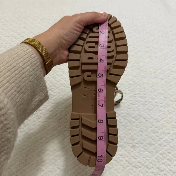 Circus by Sam Edelman Gretchen Shearling Hiker Boots Women’s Size 7 NWOB - Picture 13 of 14